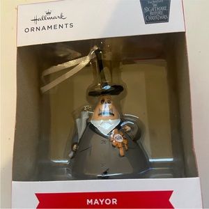 Hallmark nightmare before christmas ornament‎ - mayor